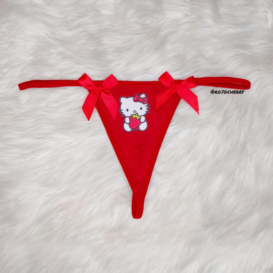 Tanga Hello Kitty Fresita